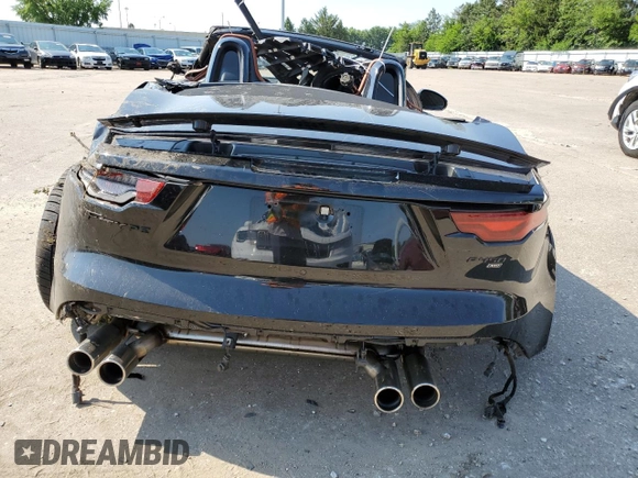 2023 Jaguar F-Type with VIN SAJD85EE8PCK82636, listed as a Copart auction lot 65414134 with Not Provided miles and Salvage Title. Bid and sale history available at DreamBid. Image 6.