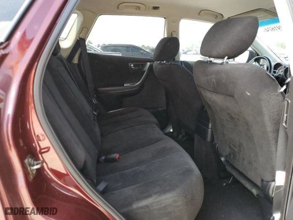 2006 Nissan Murano S with VIN JN8AZ08W46W521350, listed as a Copart auction lot 61891624 with 164,128 mi miles and Salvage Title. Bid and sale history available at carsss.com. Image 10.