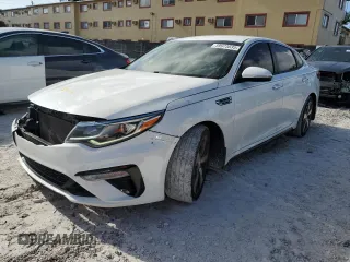 2019 Kia Optima LX z VIN 5XXGT4L38KG330537, wystawiony jako Copart lot #59973035 z przebiegiem 102 843 mil mil oraz Nie do naprawy • Non repairable. Historia ofert i sprzedaży dostępna na DreamBid. Obrazek 1.