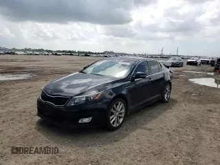 2015 Kia Optima LX with VIN 5XXGM4A75FG459375, listed as a Copart auction lot 64859905 with 156,421 mi miles and Salvage title. Bid and sale history available at DreamBid. Image 14.