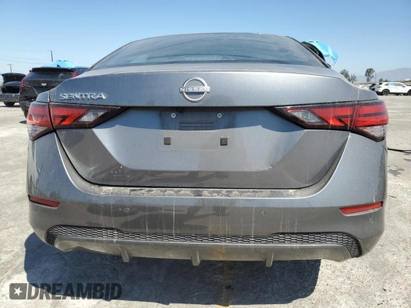 2024 Nissan Sentra S with VIN 3N1AB8BVXRY289545, listed as a Copart auction lot 60894395 with 53,131 mi miles and Salvage title. Bid and sale history available at DreamBid. Image 6.