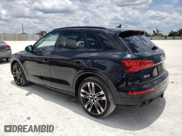 2020 Audi SQ5 Premium Plus with VIN WA1B4AFY9L2104182, listed as a Copart auction lot 57980934 with 41,951 mi miles and Salvage Title. Bid and sale history available at DreamBid. Image 2.