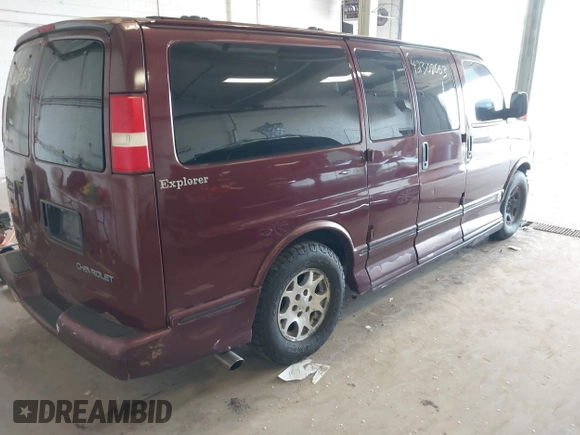 2003 Chevrolet Express Cargo YF7 Upfitter z VIN 1GBFG15T331162139, wystawiony jako IAAI lot #42308663 z przebiegiem 169 455 mil mil oraz . Historia ofert i sprzedaży dostępna na DreamBid. Obrazek 4.