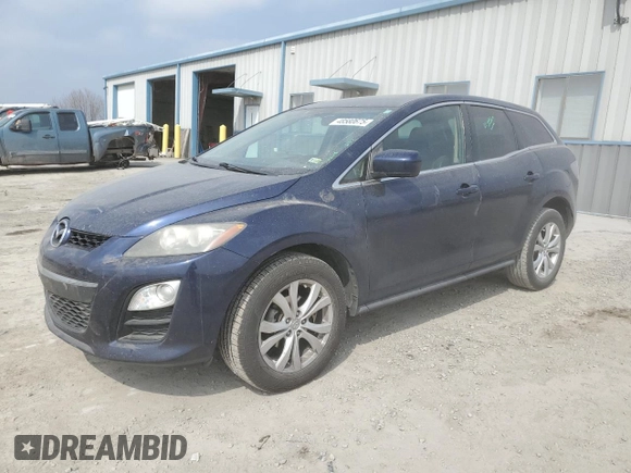 2011 Mazda CX-7 s Touring with VIN JM3ER4CL8B0404828, listed as a Copart auction lot 48580675 with 177,647 mi miles and Salvage Title. Bid and sale history available at carsss.com. Image 1.