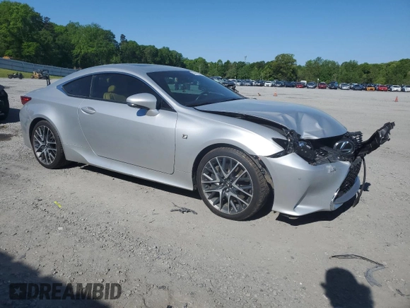 2017 Lexus RC 350 z VIN JTHHE5BC8H5015299, wystawiony jako Copart lot #53020565 z przebiegiem 74 056 mil mil oraz Szkoda całkowita • Salvage title. Historia ofert i sprzedaży dostępna na DreamBid. Obrazek 4.