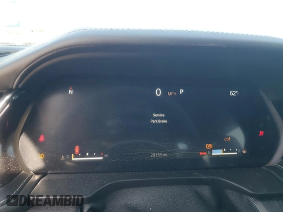 2023 Jeep Grand Cherokee Overland with VIN 1C4RJHDG7P8740876, listed as a Copart auction lot 55253815 with 29,155 mi miles and Salvage title. Bid and sale history available at DreamBid. Image 9.