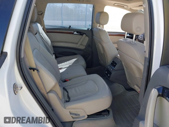 2014 Audi Q7 3.0T Premium Plus with VIN WA1LGAFE9ED020288, listed as a IAAI auction lot 41870658 with 108,816 mi miles. Bid and sale history available at carsss.com. Image 8.