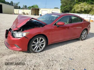 2015 Mazda 6 i Touring with VIN JM1GJ1V51F1224130, listed as a Copart auction lot 54816925 with 145,106 mi miles and Salvage title. Bid and sale history available at DreamBid. Image 1.