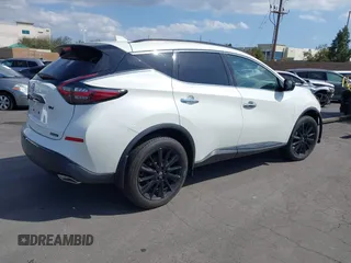 2023 Nissan Murano SV with VIN 5N1AZ2BJXPC110599, listed as a IAAI auction lot 41488995 with 7,412 mi miles. Bid and sale history available at carsss.com. Image 4.