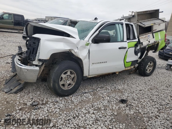 2014 Chevrolet Silverado 1500 Work Truck with VIN 1GCVKPEC9EZ304720, listed as a Copart auction lot 47364305 with Not Provided miles and Salvage Title. Bid and sale history available at DreamBid. Image 1.