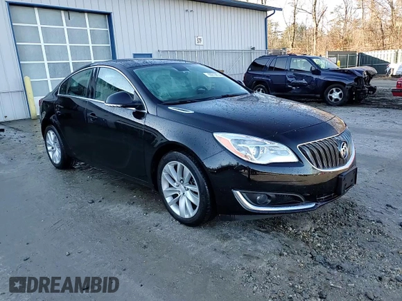 2016 Buick Regal with VIN 2G4GL5EX5G9192973, listed as a Copart auction lot 85910014 with 45,766 mi miles and Salvage Title. Bid and sale history available at DreamBid. Image 14.