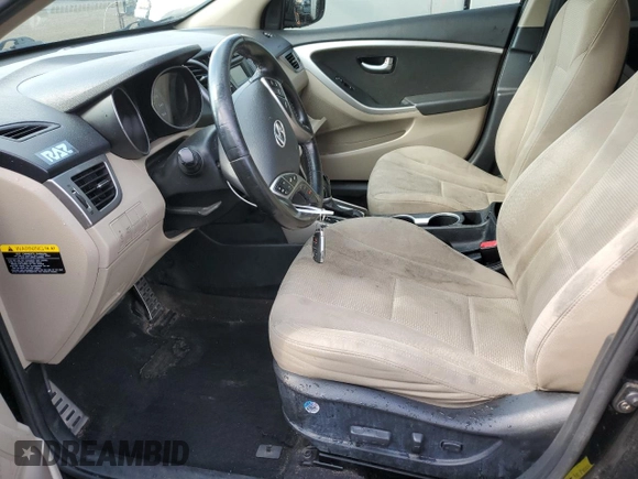 2016 Hyundai Elantra with VIN KMHD35LH8GU274908, listed as a Copart auction lot 69062534 with 125,751 mi miles and Salvage Title. Bid and sale history available at DreamBid. Image 7.