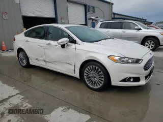 2014 Ford Fusion Titanium Hybrid with VIN 3FA6P0RU9ER160242, listed as a Copart auction lot 50209005 with 172,507 mi miles and Salvage Title. Bid and sale history available at carsss.com. Image 4.