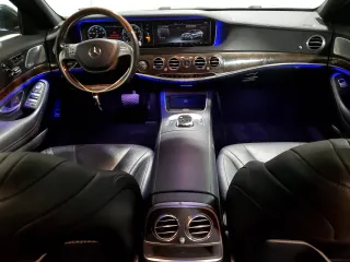 2015 Mercedes-Benz S 550 with VIN WDDUG8FB6FA148733, listed as a Copart auction lot 53365335 with 61,414 mi miles and Salvage Title. Bid and sale history available at carsss.com. Image 8.