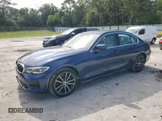 2020 BMW 3 Series 330i with VIN 3MW5R1J06L8B30002, listed as a Copart auction lot 59944555 with 47,895 mi miles and Salvage title. Bid and sale history available at DreamBid. Image 1.