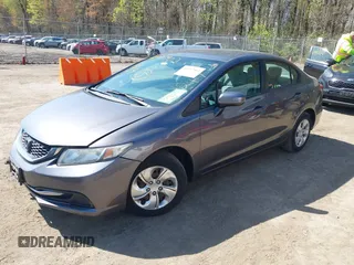 2014 Honda Civic Sedan LX with VIN 19XFB2F5XEE246121, listed as a IAAI auction lot 41997902 with 134,684 mi miles. Bid and sale history available at carsss.com. Image 17.