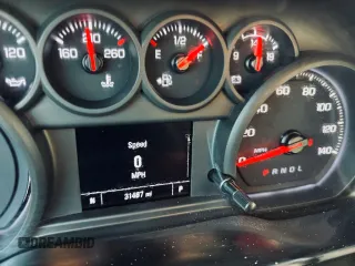 2022 Chevrolet Silverado 1500 Custom with VIN 1GCPABEK7NZ633597, listed as a Copart auction lot 42431625 with 31,487 mi miles and Salvage Title. Bid and sale history available at DreamBid. Image 8.