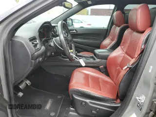 2021 Dodge Durango SRT Hellcat with VIN 1C4SDJH93MC626586, listed as a Copart auction lot 50986195 with 55,495 mi miles and Salvage Title. Bid and sale history available at DreamBid. Image 7.