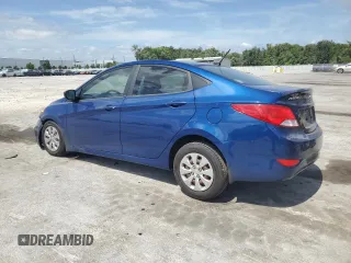 2015 Hyundai Accent GLS with VIN KMHCT4AE7FU935471, listed as a Copart auction lot 55411435 with 87,243 mi miles and Salvage Title. Bid and sale history available at DreamBid. Image 2.