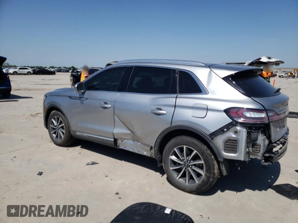 2021 Lincoln Nautilus Standard with VIN 2LMPJ6J98MBL10526, listed as a Copart auction lot 52831765 with Not provided miles and Salvage title. Bid and sale history available at DreamBid. Image 2.