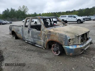 2004 Ford F-250 XL with VIN 1FTNX20L14EB87121, listed as a Copart auction lot 51790405 with Not provided miles and Salvage title. Bid and sale history available at DreamBid. Image 4.
