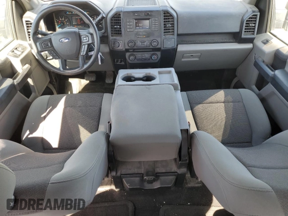 2017 Ford F-150 XL with VIN 1FTEW1EP9HKE22784, listed as a Copart auction lot 62679165 with 205,722 mi miles and Salvage title. Bid and sale history available at DreamBid. Image 7.