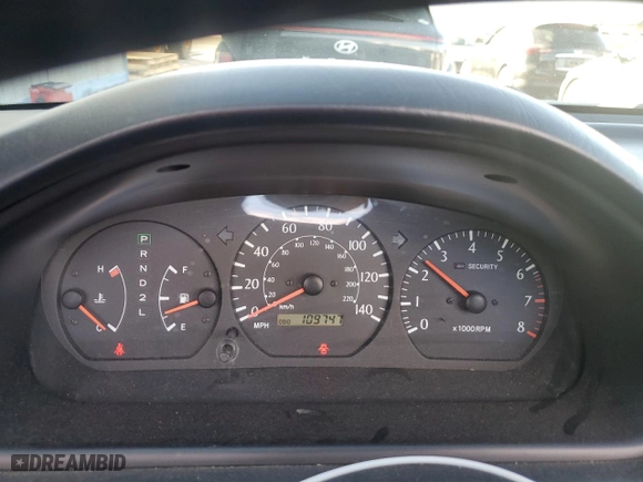 2001 Toyota Camry Solara SE with VIN 2T1FF28P91C517522, listed as a Copart auction lot 82712704 with 109,747 mi miles and Salvage Title. Bid and sale history available at carsss.com. Image 9.