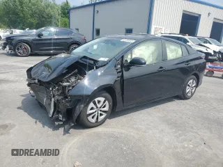 2018 Toyota Prius Two z VIN JTDKARFU3J3550135, wystawiony jako Copart lot #60758645 z przebiegiem Nie podano mil oraz Szkoda całkowita • Salvage title. Historia ofert i sprzedaży dostępna na DreamBid. Obrazek 1.