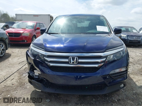 2018 Honda Pilot EX-L with VIN 5FNYF5H5XJB025960, listed as a IAAI auction lot 41843520 with 23,404 mi miles and . Bid and sale history available at DreamBid. Image 12.