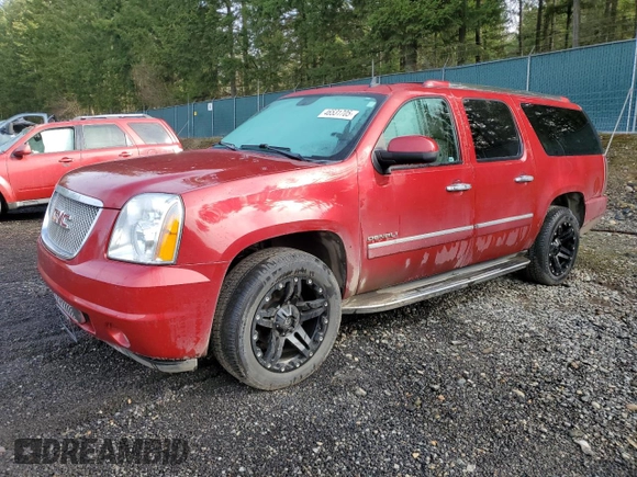 2012 GMC Yukon XL Denali with VIN 1GKS2MEF0CR318423, listed as a Copart auction lot 46531705 with 180,592 mi miles and Salvage Title. Bid and sale history available at carsss.com. Image 1.