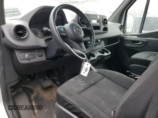 2021 Mercedes-Benz Sprinter with VIN W1Y5EBHY5MT073670, listed as a Copart auction lot 51077245 with Not Provided miles and Salvage Title. Bid and sale history available at DreamBid. Image 8.