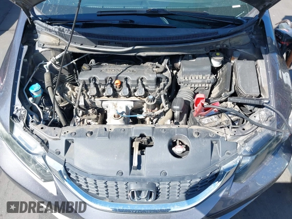 2015 Honda Civic Sedan LX with VIN 19XFB2E50FE078346, listed as a IAAI auction lot 41906523 with 68,013 mi miles. Bid and sale history available at carsss.com. Image 10.