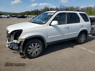 2005 Honda CR-V EX SE z VIN JHLRD78935C061701, wystawiony jako Copart lot #58490665 z przebiegiem 153 962 mil mil oraz Szkoda całkowita • Salvage title. Historia ofert i sprzedaży dostępna na DreamBid. Obrazek 1.