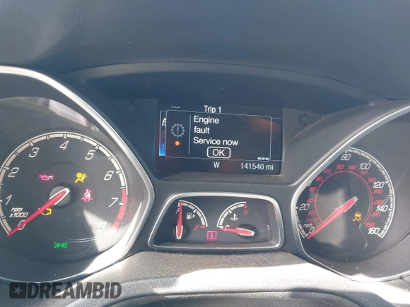 2014 Ford Focus ST with VIN 1FADP3L92EL349942, listed as a IAAI auction lot 41742097 with 141,540 mi miles and . Bid and sale history available at carsss.com. Image 7.
