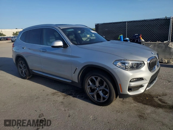 2021 BMW X3 sDrive30i z VIN 5UXTY3C01M9F59546, wystawiony jako Copart lot #51930365 z przebiegiem 155 537 mil mil oraz Czysty tytuł • Clean title. Historia ofert i sprzedaży dostępna na DreamBid. Obrazek 4.
