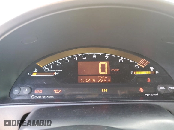 2002 Honda S2000 с VIN JHMAP11472T002254, выставлен на аукционе Copart как лот 73834914 с пробегом 111 274 миль миль и Списание • Salvage title. История ставок и продаж доступна на DreamBid. Изображение 9.