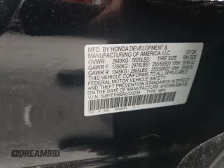2024 Acura MDX Advance with VIN 5J8YE1H89RL022239, listed as a Copart auction lot 65220594 with Not provided miles and Non repairable. Bid and sale history available at DreamBid. Image 12.