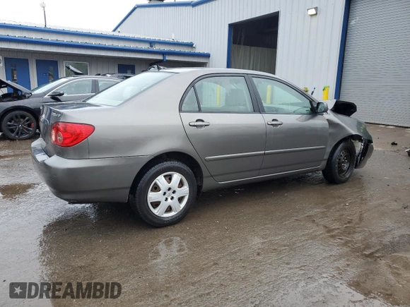2006 Toyota Corolla CE with VIN 2T1BR32E06C635243, listed as a Copart auction lot 55231625 with 102,081 mi miles and Salvage Title. Bid and sale history available at DreamBid. Image 3.