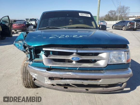 1996 Ford Ranger XL with VIN 1FTCR10AXTUA71169, listed as a Copart auction lot 48247805 with 115,336 mi miles and Clean title. Bid and sale history available at DreamBid. Image 5.