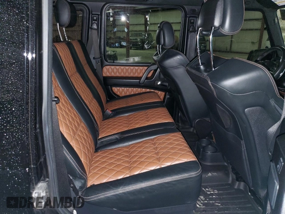 2018 Mercedes-Benz G-Class AMG G 63 with VIN WDCYC7DH4JX294055, listed as a Copart auction lot 53979294 with 46,042 mi miles and Salvage Title. Bid and sale history available at carsss.com. Image 10.