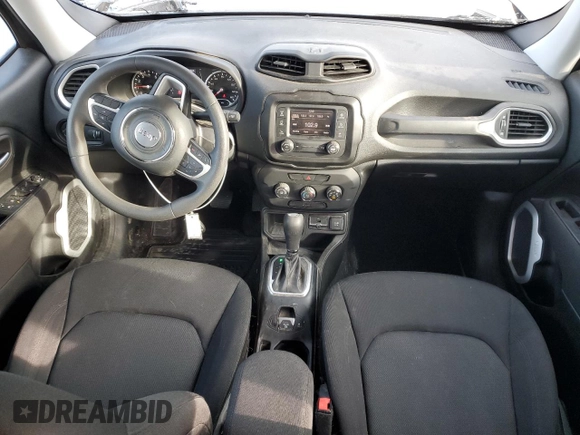 2018 Jeep Renegade Sport with VIN ZACCJAAB6JPG70163, listed as a Copart auction lot 45345065 with 89,540 mi miles and Salvage Title. Bid and sale history available at DreamBid. Image 8.