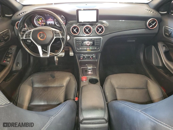 2015 Mercedes-Benz GLA-Class GLA 45 AMG with VIN WDDTG5CB7FJ141837, listed as a Copart auction lot 43755855 with NaN miles and Salvage Title. Bid and sale history available at carsss.com. Image 8.