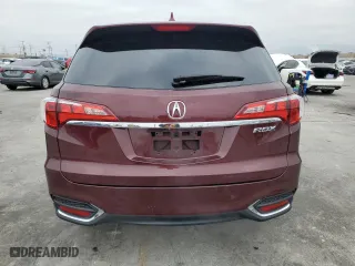 2018 Acura RDX with VIN 5J8TB3H38JL009344, listed as a Copart auction lot 42872025 with 103,367 mi miles and Salvage Title. Bid and sale history available at carsss.com. Image 6.