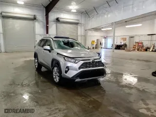 2019 Toyota RAV4 Limited with VIN JTMN1RFVXKJ004094, listed as a Copart auction lot 46360445 with 77,859 mi miles and Salvage Title. Bid and sale history available at carsss.com. Image 12.