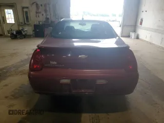 2006 Chevrolet Monte Carlo LT 3.5L with VIN 2G1WM16K769413912, listed as a Copart auction lot 61442645 with 144,058 mi miles and Clean title. Bid and sale history available at DreamBid. Image 6.
