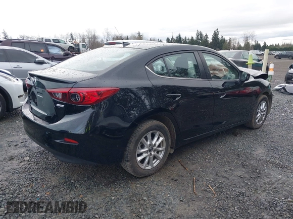 2015 Mazda 3 i Grand Touring with VIN JM1BM1W77F1230211, listed as a IAAI auction lot 41460344 with 106,544 mi miles and . Bid and sale history available at DreamBid. Image 4.