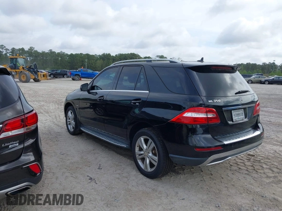 2012 Mercedes-Benz M 350 with VIN 4JGDA2EB3CA007796, listed as a IAAI auction lot 41914613 with 160,578 mi miles and . Bid and sale history available at DreamBid. Image 3.
