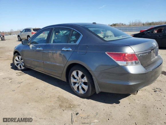 2009 Honda Accord Sdn EX-L with VIN 1HGCP36899A006542, listed as a Copart auction lot 47664535 with 160,478 mi miles and Salvage Title. Bid and sale history available at carsss.com. Image 2.