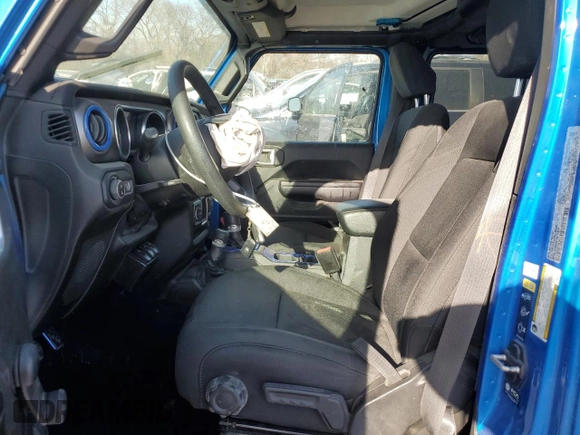 2021 Jeep Gladiator Sport S z VIN 1C6HJTAGXML535345, wystawiony jako Copart lot #49138295 z przebiegiem 31 785 mil mil oraz Szkoda całkowita • Salvage title. Historia ofert i sprzedaży dostępna na DreamBid. Obrazek 7.