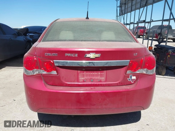 2012 Chevrolet Cruze LT w/2LT with VIN 1G1PG5SCXC7130838, listed as a IAAI auction lot 41828319 with 131,637 mi miles. Bid and sale history available at carsss.com. Image 17.